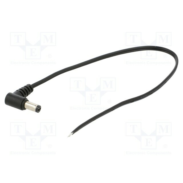 Cable; 2x0.5mm2; DC 5,5/2