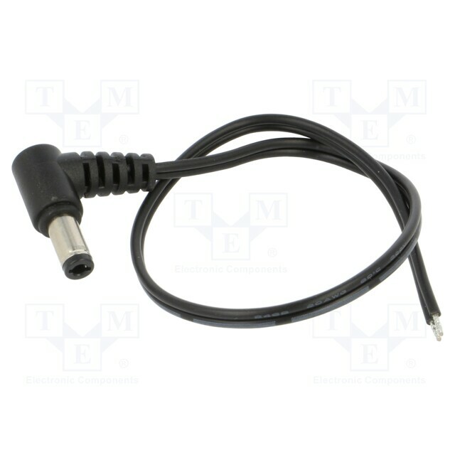 Cable; 2x0.5mm2; DC 5,5/2
