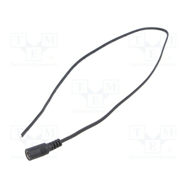 Cable; 2x0.5mm2; DC 5,5/2