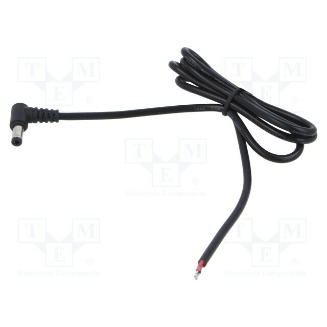 Cable; 2x0.5mm2; DC 5,5/2