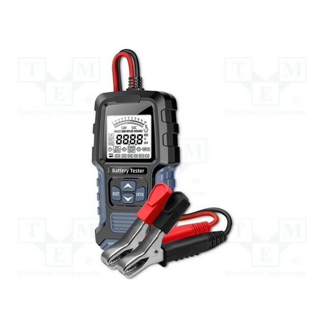 Tester: rechargeable batteries; 165x90x35mm; VDC: 12÷24V