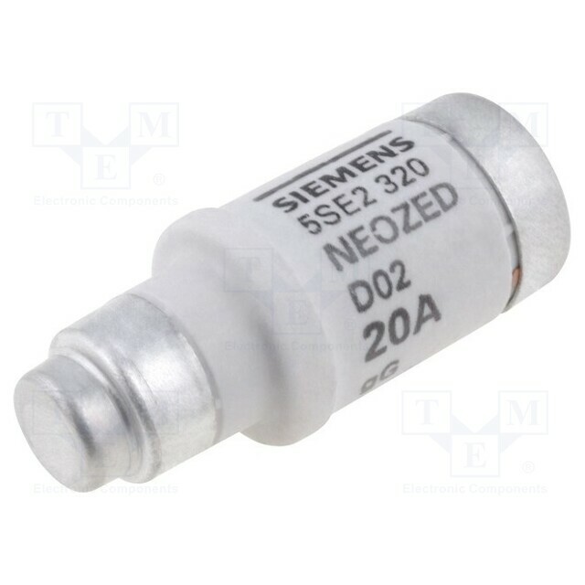 SIEMENS Fuse: fuse; D02; industrial; 20A