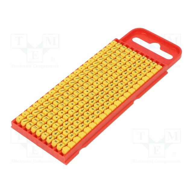 HELLERMANNTYTON Markers; Marking: +,-,.,/