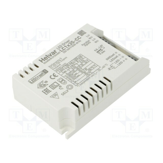 HELVAR Power supply: switching; LED; 35W