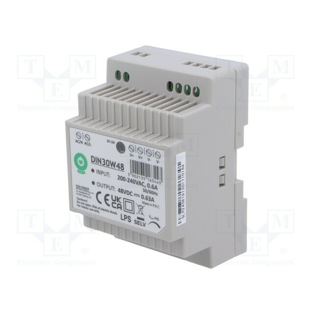 Power supply: switching; for DIN rail