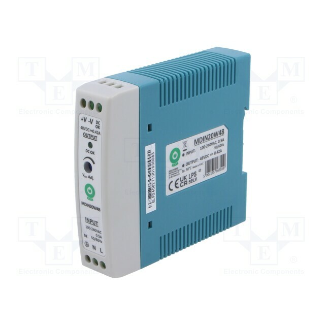 Power supply: switching; for DIN rail