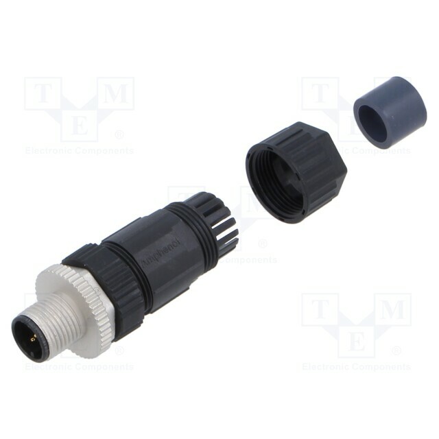 AMPHENOL LTW Connector: M12; plug; PIN: