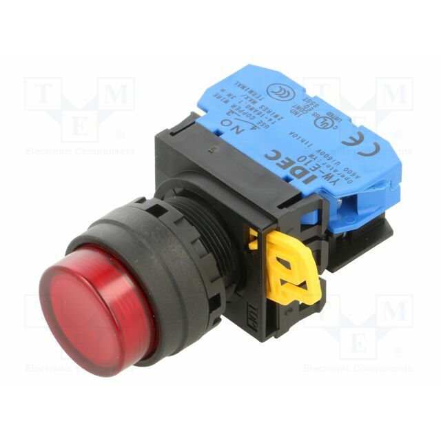 IDEC Switch: push-button; 22mm; Stabl.pos: