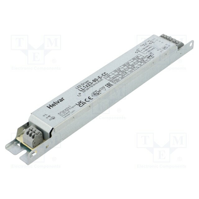 HELVAR Power supply: switching; LED; 80W