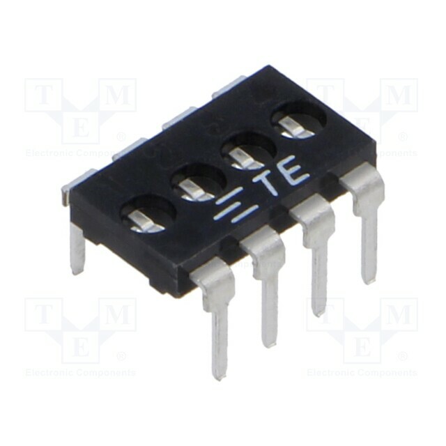 TE CONNECTIVITY Switch: DIP-SWITCH; Poles number: