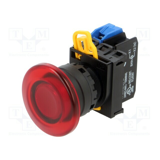 IDEC Switch: push-button; 22mm; Stabl.pos: