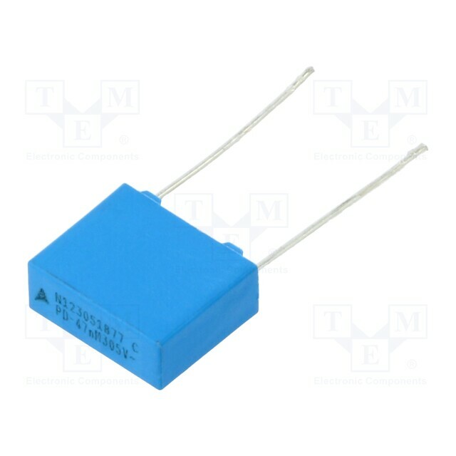TDK Capacitor: polypropylene; X2; 47nF; 630VDC