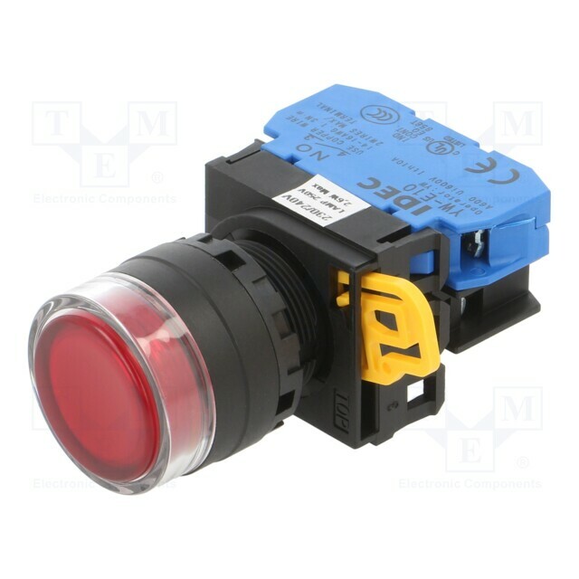 IDEC Switch: push-button; 22mm; Stabl.pos: