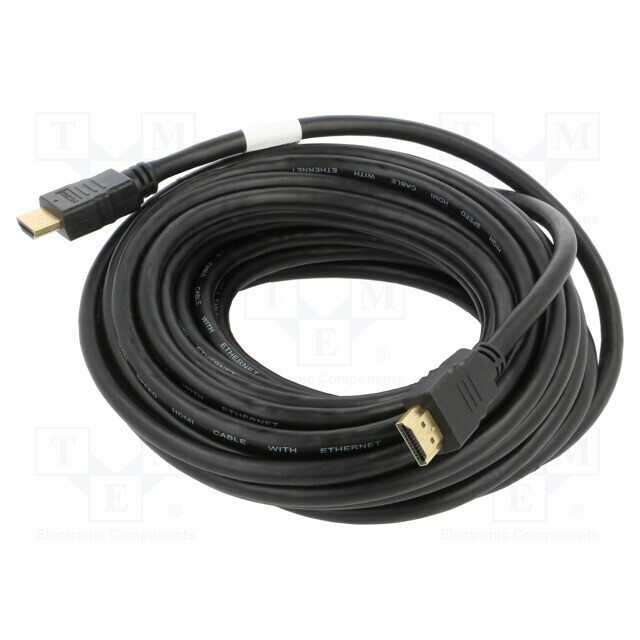 LANBERG Cable; HDMI plug,both sides