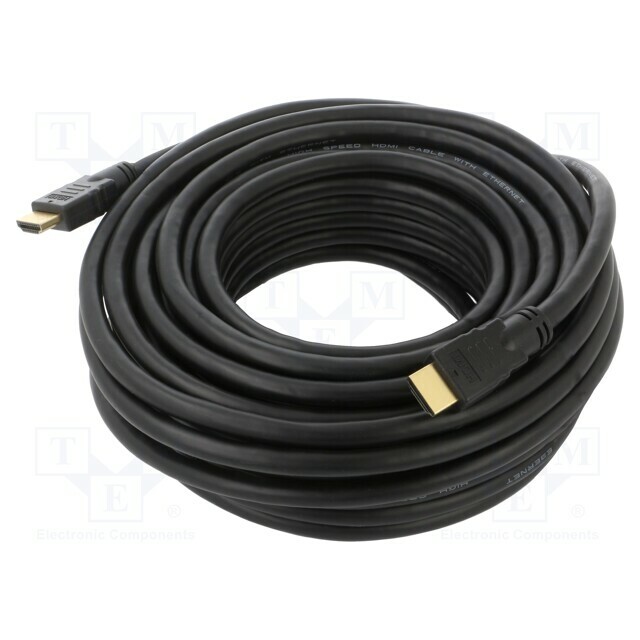 LANBERG Cable; HDMI plug,both sides