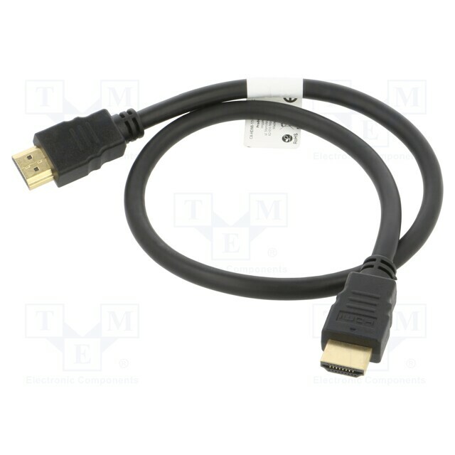 LANBERG Cable; HDMI plug,both sides