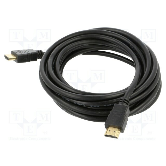 LANBERG Cable; HDMI plug,both sides