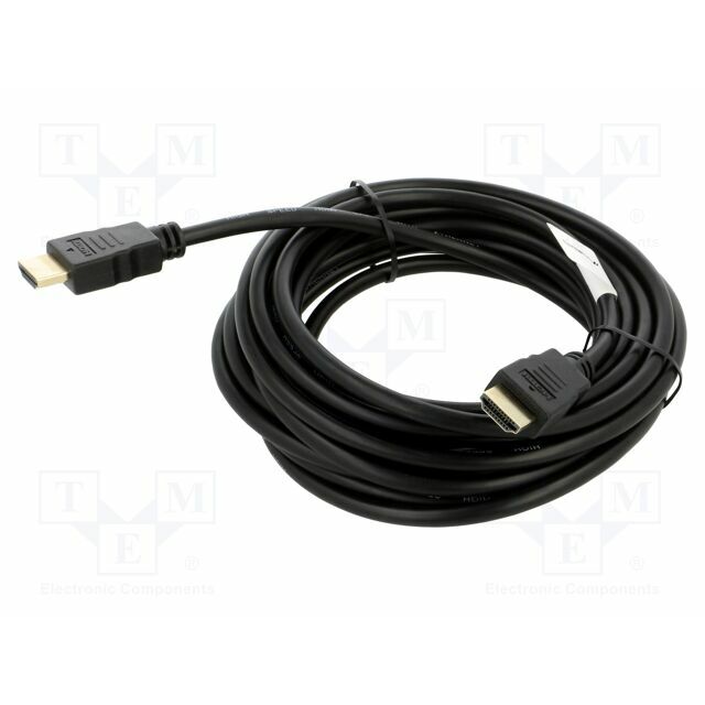 LANBERG Cable; HDMI plug,both sides