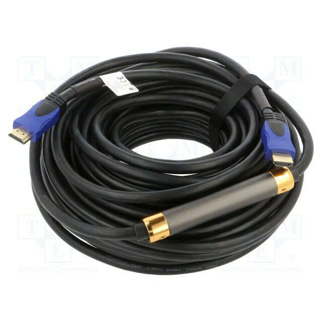 LANBERG Cable; HDMI plug,both sides