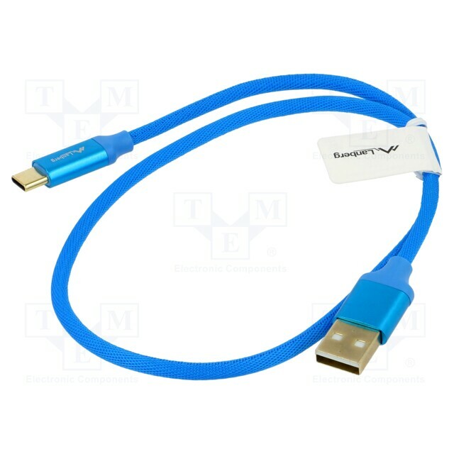 LANBERG Cable; USB 2.0; USB