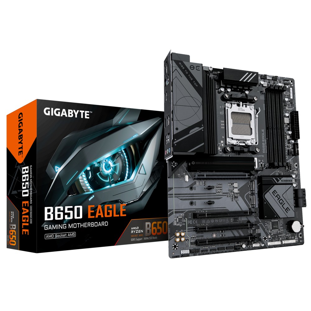 Mainboard|GIGABYTE|AMD B650|Socket AM5|ATX|RAM DDR5-SDRAM|4xSlots|3xNumber of M
