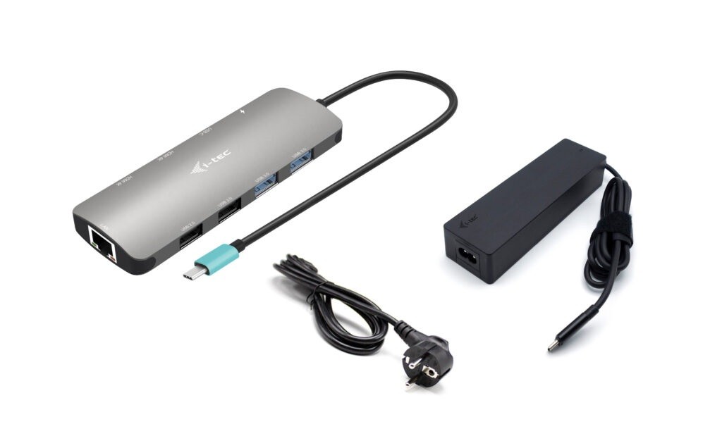 I-TEC USB-C Metal Nano Dock 2x