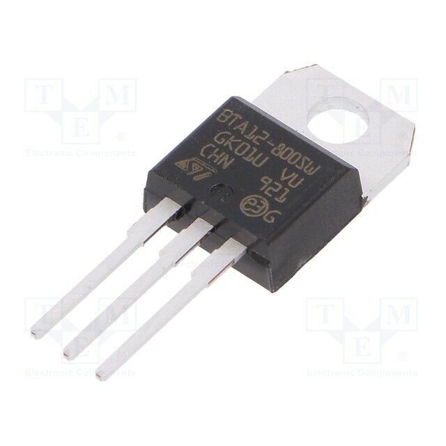 STMICROELECTRONICS Triac; 800V; 12A; Igt: 10mA