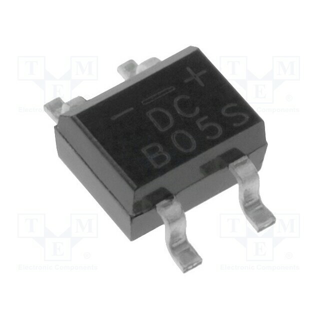 DC COMPONENTS Bridge rectifier: single-phase; 50V