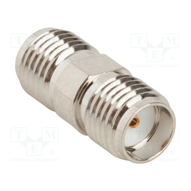 AMPHENOL RF Adapter; SMA female,both