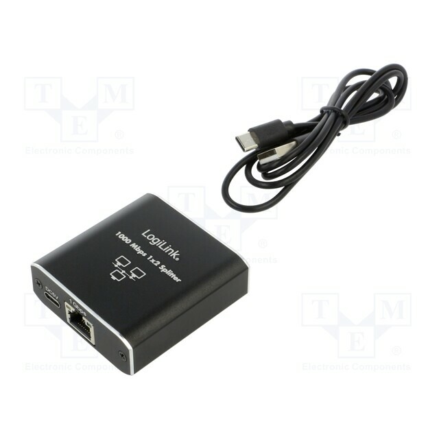 LOGILINK Switch Ethernet; RJ45 socket x3