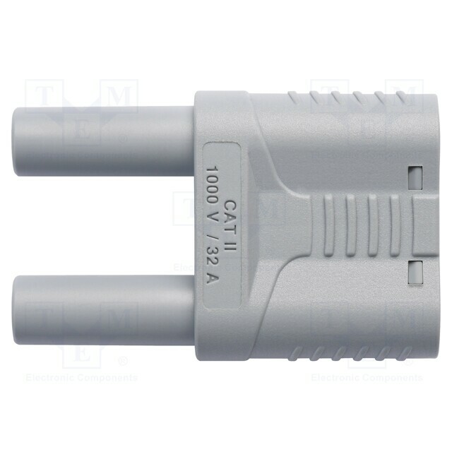 SCHUTZINGER Laboratory connector: 4mm banana; stackable