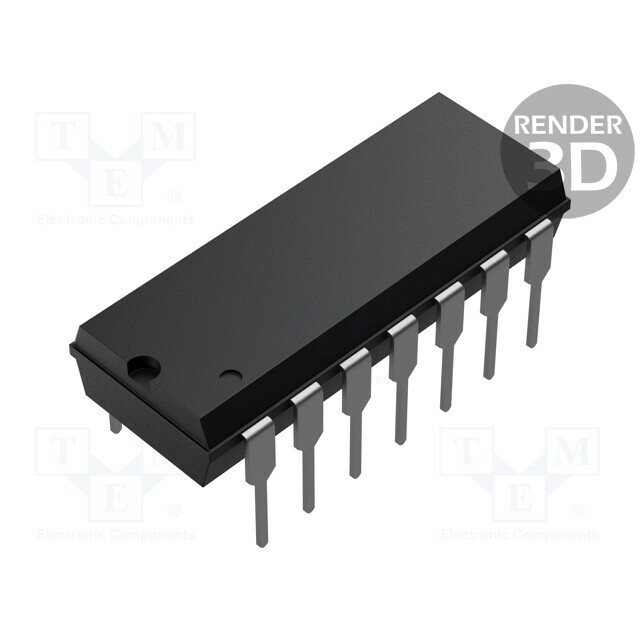 STMICROELECTRONICS IC: driver; motor controller; PDIP14