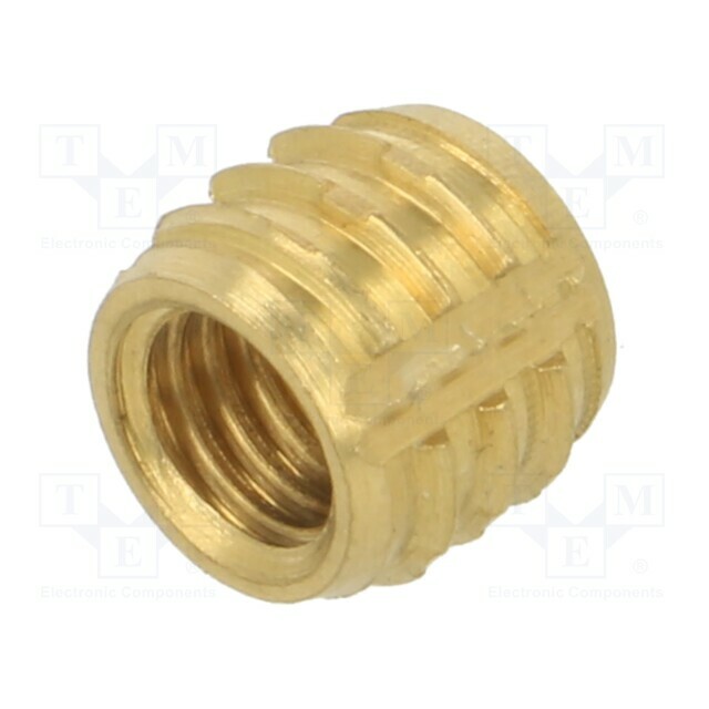 TAPPEX Threaded insert; brass; M5; L: