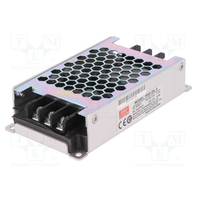MEAN WELL Converter: DC/DC; 30W; Uin: