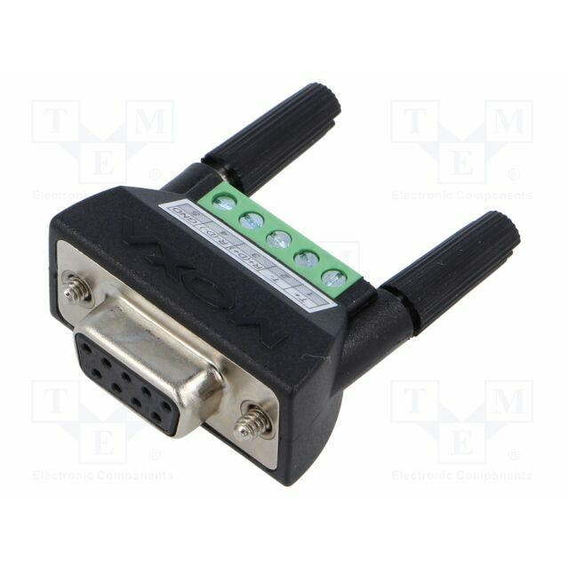 MOXA Adapter; D-Sub 9pin female,screw