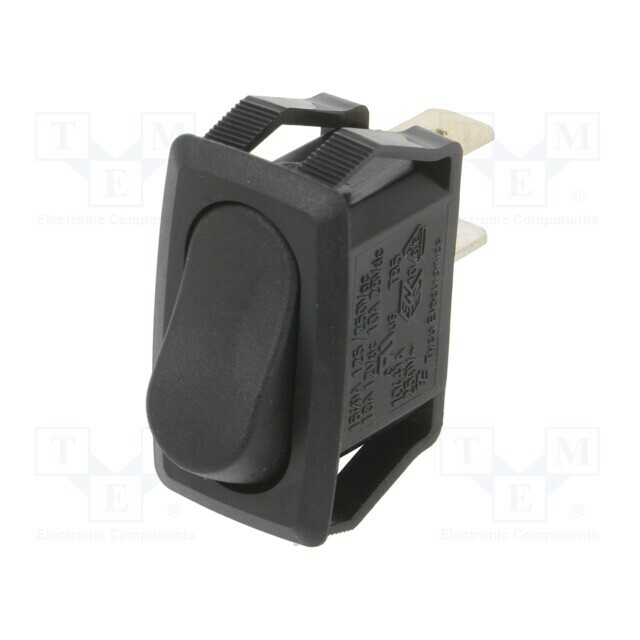 TE CONNECTIVITY ROCKER; SPST; Pos: 2
