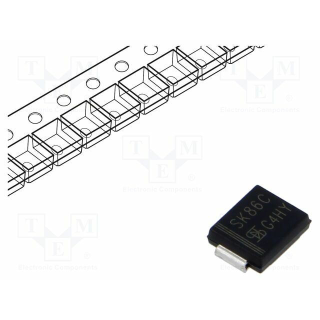 TAIWAN SEMICONDUCTOR Diode: Schottky rectifying; SMC