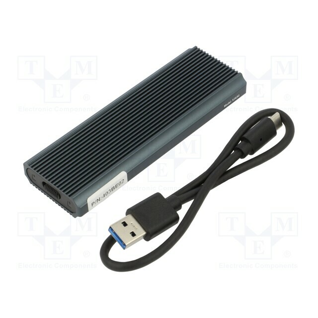Hard discs housing: M.2; USB