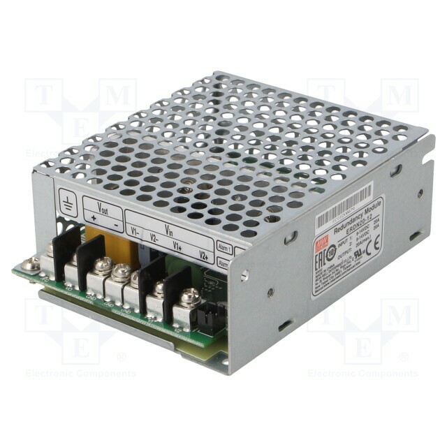 MEAN WELL Redundancy module; 12VDC; 20A