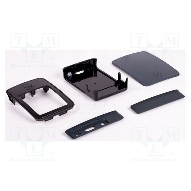 RASPBERRY PI Case; black,grey; Enclos