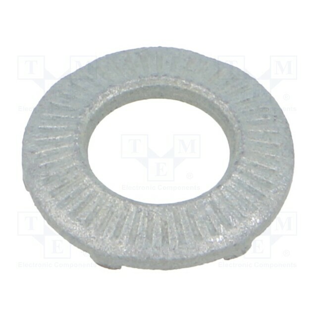 BOSSARD Washer; round,externally serrated; M8