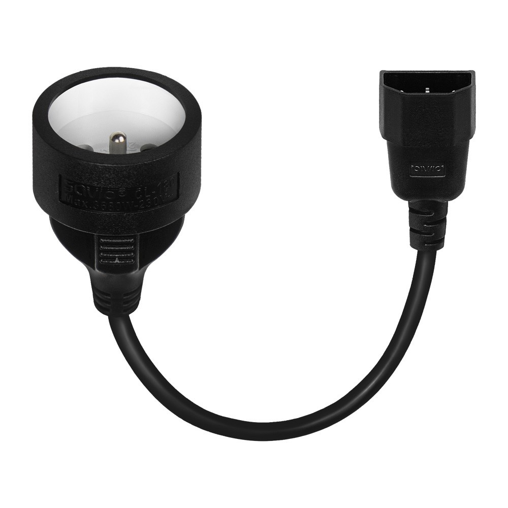 Kabelis-Pāreja Savio Power adapter kab C13