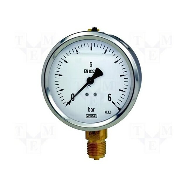 WIKA Manometer; 0÷6bar; Class: 1.6