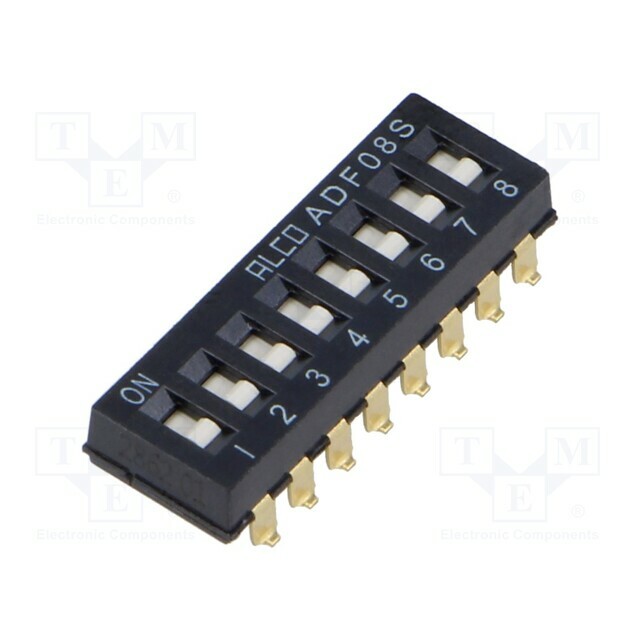 TE CONNECTIVITY Switch: DIP-SWITCH; Poles number: