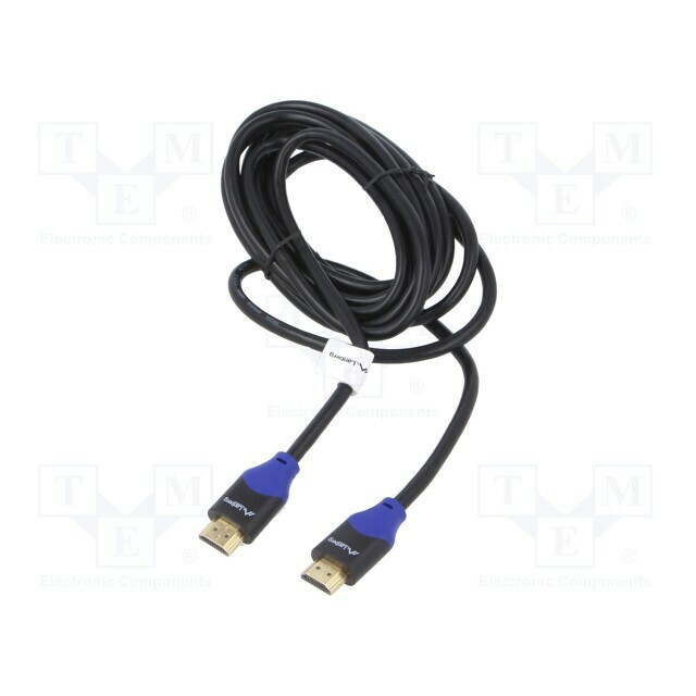 LANBERG Cable; HDMI plug,both sides