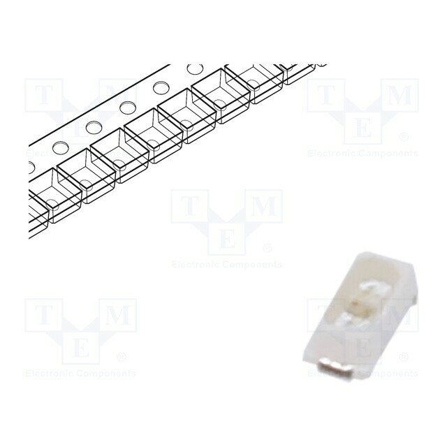 LUCKY LIGHT LED; blue; SMD; 0603