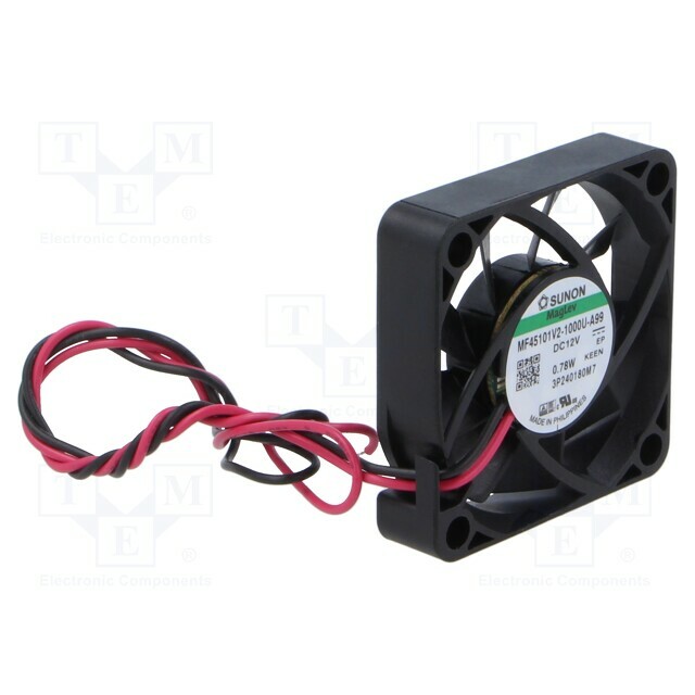 SUNON Fan: DC; 45x45x10mm; axial; 12VDC