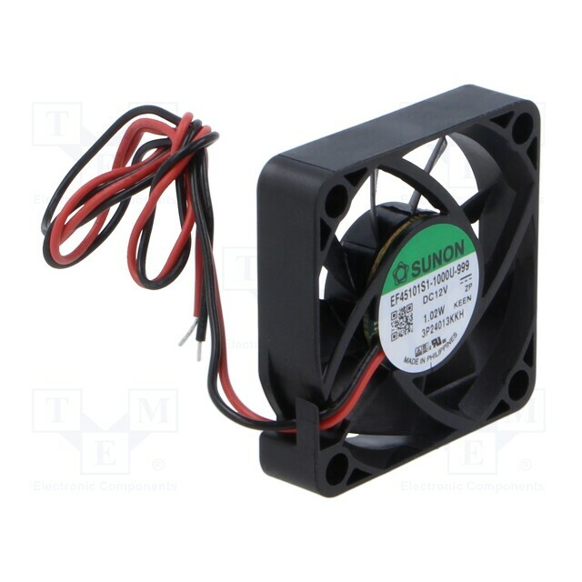 SUNON Fan: DC; 45x45x10mm; axial; 12VDC