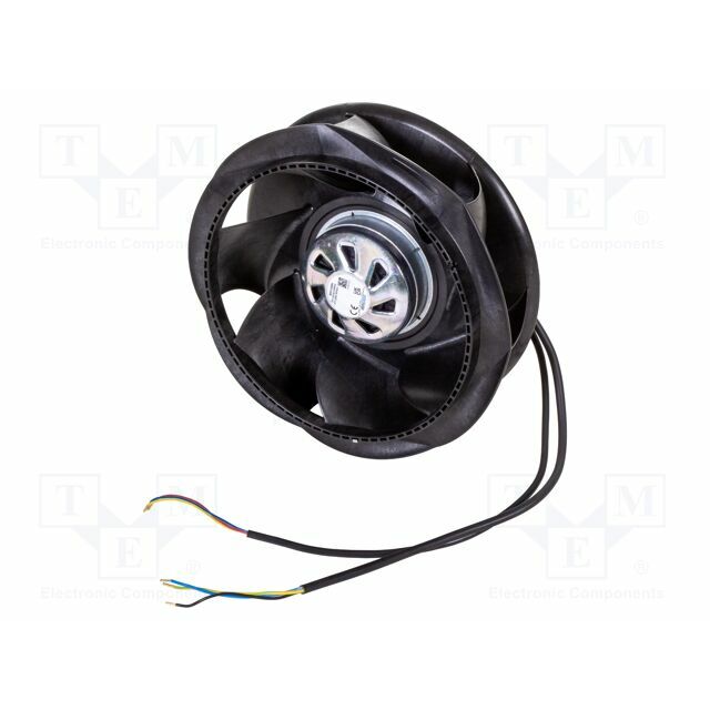 EBM-PAPST Fan: EC; Ø225x106mm; radial; 230VAC