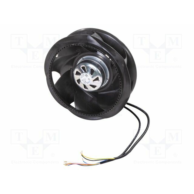 EBM-PAPST Fan: EC; Ø225x80.5mm; radial